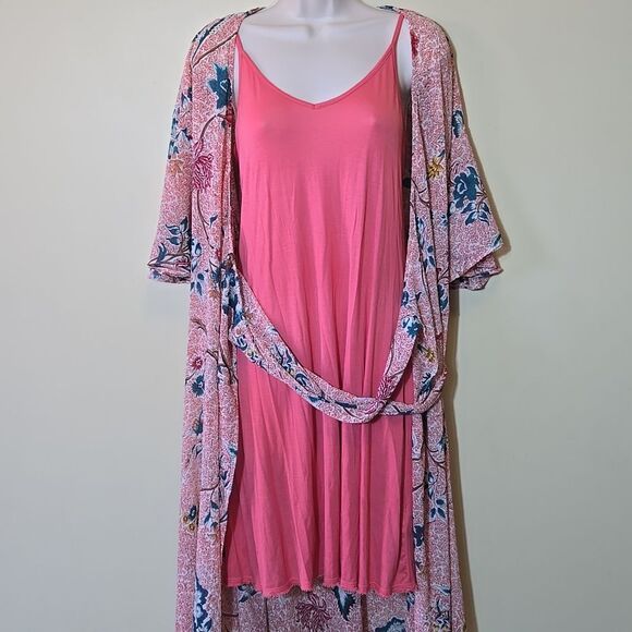 Anthropologie Maeve Adelaid Floral Wrap Dress XS Flutter Fairy Baby Shower - Picture 15 of 16